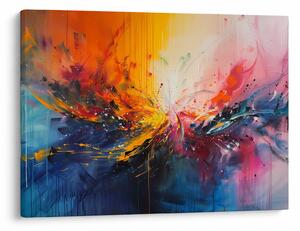 Tablou - Abstracție de culoare (70x50 cm)