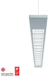 Zumtobel Claris evolution silver 3.000 K 128 cm, reglabil, Metalic, Studiu / Birou, Metal