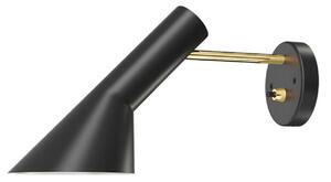 AJ Aplică de Perete HW w/Switch Brass/Black - Louis Poulsen
