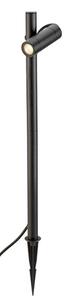 Helia Slim Pole 1 Spoturi Exterior w/Spike IP65 Black