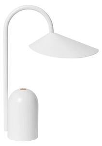 Lampă de masă ferm LIVING, Alb, Camera de zi, Aluminiu