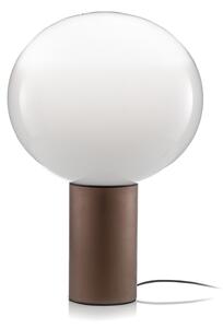 Lampă de masă Artemide, Laguna 37, reglabil, Bronz / Alamă Veche, Camera de zi, Sticlă, Design