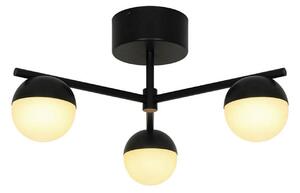 Plafoniere Nordlux, Contina, reglabil, Negru, Camera de zi, Metal, Scandinavă