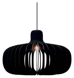 Lustră Pendul Nordlux, Hazo, reglabil, Negru, Camera de zi, Lemn, Scandinavă