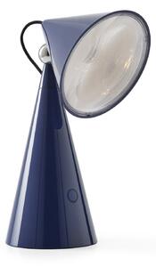 Lampă de masă Tom Dixon, POSE, reglabil, Albastru, Camera de zi, Plastic, Design