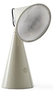 Lampă de masă Tom Dixon, POSE, reglabil, Gri, Camera de zi, Plastic, Design