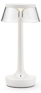 Lampă de masă FLOS, Bon jour unplugged, reglabil, Alb, Zona coridorului, Plastic, Design