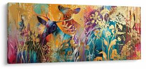 Tablou - Pictura abstractă a naturii (120x50 cm)