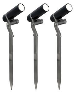 Spoturi Paulmann, Plantini, reglabil, Negru, Metal, Modern
