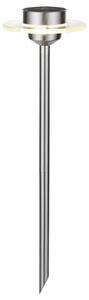 Ufo Solar LED Lampă de grădină IP44 Stainless Steel/Clear