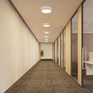 Arcchio plafonieră LED Vanida, alb, Ø 40 cm, sus/jos, reglabil, Alb, Bucătărie, Aluminiu, Modern