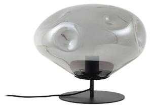 Lampă de masă Lindby, Lelia, Gri, Sala de mese, Sticlă, Design