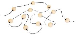 Ghirlande Luminoase LOOM DESIGN, Misst Garland 12, Alb, Terasă, Plastic, Modern