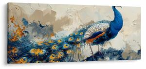 Tablou - Peacock, pictură (120x50 cm)