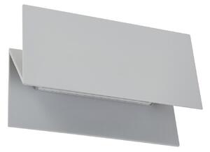 Lampă de Exterior Lucande, Meja, Gri, Balcon, Aluminiu, Modern
