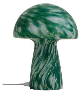 Lampă de masă Lindby, Hubi, Verde, Camera de zi, Sticlă, Modern