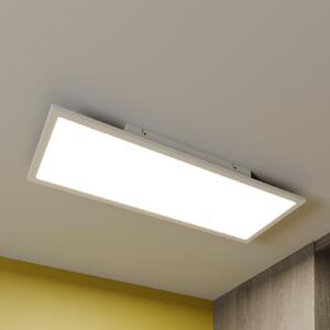 Lindby Panou LED Luay, 80 x 30 cm, alb, 3000-6000K, reglabil, Alb, Bucătărie, Plastic, Modern