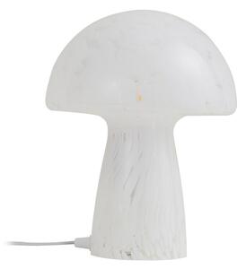 Lampă de masă Lindby, Hubi, Alb, Camera de zi, Sticlă, Modern
