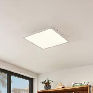 Lindby Panou LED Quais, 40 x cm, alb, aluminiu, 4.000K, Alb, Bucătărie, Aluminiu, Modern