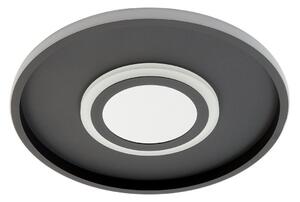 Plafoniere Lindby, Selian, reglabil, Negru, Camera de zi, Metal, Modern