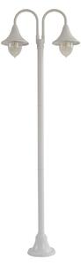 Lampă de Exterior Lindby, Madea, reglabil, Alb, Aluminiu, Modern