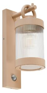 Lampă de Exterior Lindby, Yrene, reglabil, Bej, Terasă, Aluminiu, Modern