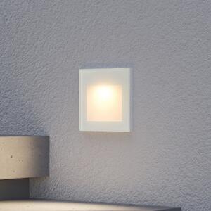 Arcchio LED lampă de perete încastrată Zamo, alb, 11 cm, metal, IP65, reglabil, Alb, Hol, Metal, Modern