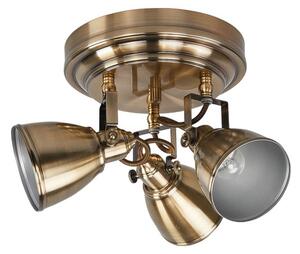 Plafoniere Markslöjd, FJÄLLBACKA, reglabil, Bronz / Alamă Veche, Camera de zi, Metal, Antichitate