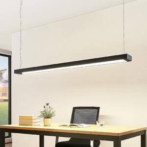 Arcchio lampă suspendată LED Cuna, negru, 162cm, metal, Negru, Studiu / Birou, Metal, Modern