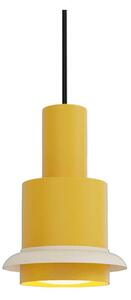 Chaumont Lustră Pendul Ø19xH28 Yellow/White - DCW