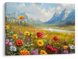 Tablou - Peisaj pictat (70x50 cm)