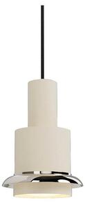 Chaumont Lustră Pendul Ø15xH22 White/Nichel