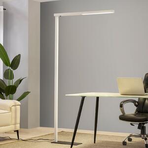 Arcchio Lampadar LED pentru birou Tamilo, alb, metal, 194 cm, Alb, Studiu / Birou, Metal, Modern, Proiector vertical