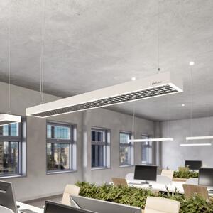 Arcchio Susi LED lampă suspendată pentru birou, alb, 120 cm, 4.000K, DALI, reglabil, Alb, Studiu / Birou, Aluminiu, Modern