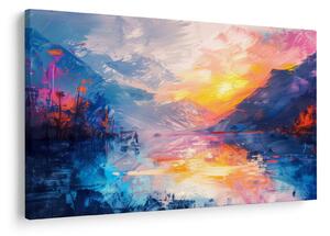 Tablou - Pictura peisajului (90x60 cm)