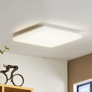 PRIOS Prios Artin plafonieră LED, unghiulară, 33 cm, Alb, Baie, Plastic, Modern