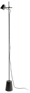 Lampadar Luceplan, Counterbalance, reglabil, Negru, Camera de zi, Metal, Design