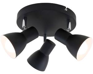 Briloner 2860-035 - Lampă spot CUP 3xE14/25W/230V negru