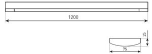 LED corp de iluminat tubular LED/20/30/40W/230V 3000/4300/6500K 120 cm alb