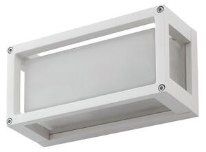 Lampă de Exterior Lucande, Aurelien, reglabil, Alb, Balcon, Aluminiu, Modern