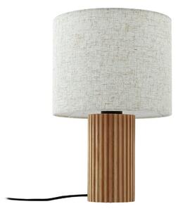 Lampă de masă Lindby, Kimiko, Lemn, Camera de zi, Lemn, Scandinavă