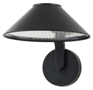 Lămpi de exterior Lindby, Capelo, Negru, Balcon, Aluminiu, Modern