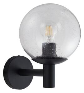 Lămpi de exterior Lindby, Dangan, reglabil, Negru, Balcon, Sticlă, Modern