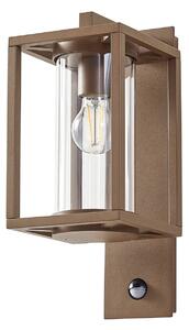 Lampă de Exterior Lucande, Ferda, reglabil, Maro / Rugină, Terasă, Aluminiu, Modern