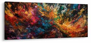 Tablou - Abstracția culorilor II. (120x50 cm)