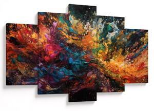 Tablou - Abstracția culorilor II. (150x105 cm)