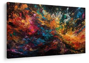 Tablou - Abstracția culorilor II. (90x60 cm)