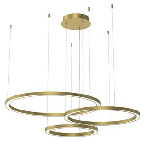 Lustră Pendul Eko-Light, Galaxia, Auriu / Alamă, Camera de zi, Plastic, Modern