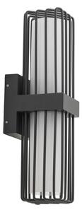 Lampă de Exterior Lucande, Chandan, reglabil, Negru, Terasă, Aluminiu, Modern