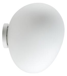 Lampă de perete Foscarini, Gregg MIDI, reglabil, Alb, Camera de zi, Sticlă, Design